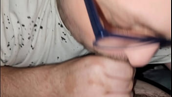 Preview 4 of Hours Andgril - My BestFriend Woke Up And Seen Me Jacking Off And He Started Sucking Me Off And Swallowed My Cum