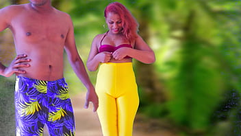 Preview 1 of Hot Liesbo - Hard Outdoor Fuck / Big Booty Girl