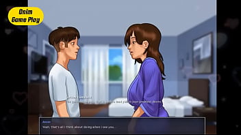 Preview 2 of Chopin Dee - Bathroom Sex with Step Mom and She Love to Having Sex with Me | Step Mom and Step Son Having Sex | Step Mom Cartoon Sex | Summertime Sage Sex Game
