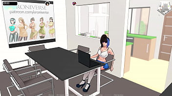 Preview 4 of Amrica Xxxsexy - Complete Gameplay - Confined with Goddesses,  Part 10
