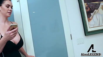 Preview 2 of Fast Beld - Busty Brunette Bombshell Alison Tyler Pussy Plowed By Alex Legend!