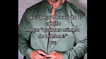 Preview 4 of Xxx Sex All Videos Hd - Mostrei minha giromba pra novinha e ela me mandou isso