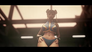 Preview 2 of Natural Tts Big - chun-li (street fighter) byzmsfm