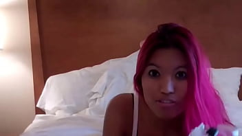 Preview 4 of Xxxx Sunny Lenvo - Your cock looks good in its tiny little cage