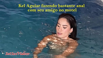 Preview 1 of Zodwa Wabantu Sex - Trailer. Kel Aguiar fazendo bastante anal com seu amigo no motel