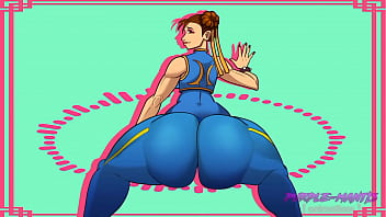 Preview 1 of Xhubx App - Chun-Li Twerk 3 min.