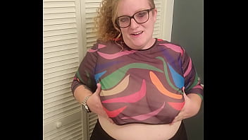 Preview 2 of Pour Pussy - Just having a chat,  playing with my boobs,  you know
