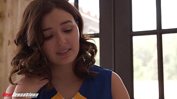 Preview 1 of Daily Sex - New Sensations - Top Trending Big Tit Cheerleader Slut (Leana Lovings)