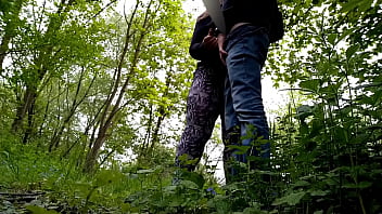 Preview 4 of Bhojpusri Song - Sexy neighbor with a fat ass jerked me off in nature