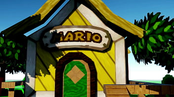 Preview 1 of Lisa Tasaker - Super Sonico at Mario&#039_s House 1 Voiced