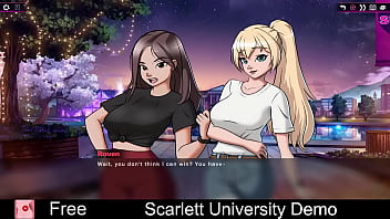 Preview 3 of Best Girl Girl For Kiss - Scarlett University Demo