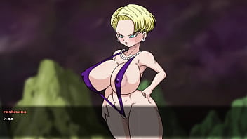 Preview 1 of Felicia Stretch - Super Slut z tournament 2 Episode: Android 18