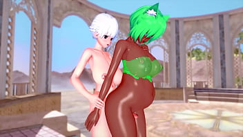 Preview 2 of Big Ass In Iran - 3D HENTAI | BIG TITS | PREGNANT | FUTA | GREEN