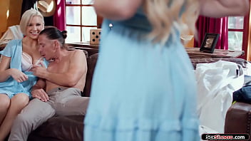 Preview 2 of Dogging Slut - SexSinners.com - Wife surprises husband with a threesome