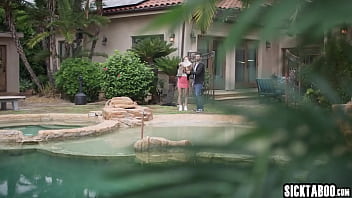 Preview 2 of Xxxwwxxx W - Asian teen Nicole Doshi celebrated anniversary on big cock but she cheated on husband