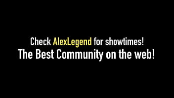 Preview 1 of News Cast - Nasty Lily Labeau Eats Alex Legend&#039_s French Baguette After Anal Sex!