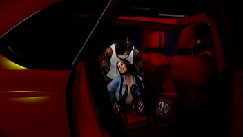 Preview 2 of Mboro Hombe - Ebony Bestfriend Pounded In Backseat public
