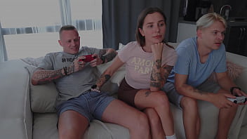Preview 2 of Eva Karera Blsck - Slut seduced her Boyfriend&#039_s friend!
