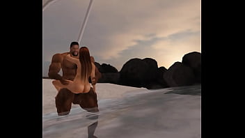 Preview 3 of Xsexx Video - beach slut can&#039_t escape the needs of mighty Ndamuking&#039_s bbc