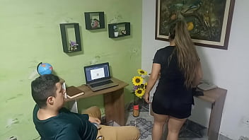 Preview 1 of Sleep Orgy - Me follo a la puta de la limpieza su rico culo puso dura mi polla