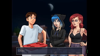 Preview 4 of Innocente - Summertime Saga ep 83 - Role de Moto com a Eve