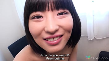 Preview 3 of Seachania Sasiadka - Brunette Japanese Eri Morimiya is a slutty teen who likes rough sex.