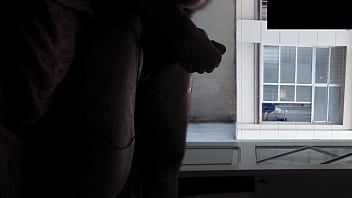 Preview 3 of Charmota Paltalk - Masturbate naked for my favorite neighbor at window - I love how she desires me