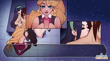 Preview 4 of Indea Www Xxx Video Cpm - EP2: THREESOME SEX with Jan and Anna (Vampire/Succubus) [Love Sucks - Night One]