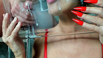 Preview 2 of Girlsdoporn Two - Mature cougar suck big cock and swallow multiple orgasm  long nails .