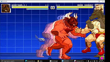 Preview 2 of Sex Dadi Koleje - Mugen Bara:Zangief x Minotuar