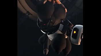 Preview 3 of Nu Xnx Movi - glados thicc cake