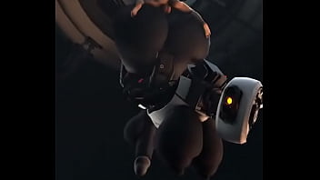 Preview 4 of Nu Xnx Movi - glados thicc cake