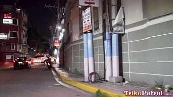 Preview 2 of Extra Small Fucking - Horny stud finds Filipina pussy during black patrol porn search