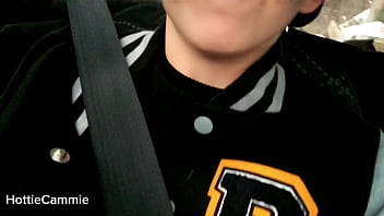 Preview 4 of Anal Milf Hd - Masturbandome en el  taxi para poder pagar mi viaje