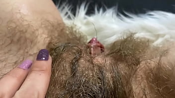 Preview 4 of Evll Angel - Huge erected clitoris fucking vagina deep inside big orgasm