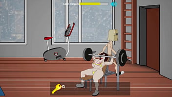 Preview 4 of Big Booty Bl - Sex Game 2D 3D Fuckerman 05 Sex Gym