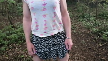 Preview 1 of O No Im - Wetting my knickers in the woods