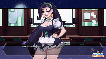Preview 1 of Ful English Xxx Vedio - EP7: FACESITTING and TIT JOB with Jan and Anna - Ending [Love Sucks - Night One]