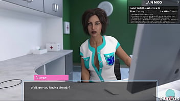 Preview 3 of School Fuch Teen - MIDNIGHT PARADISE #147 &bull_ Making the horny nurse a bit wet