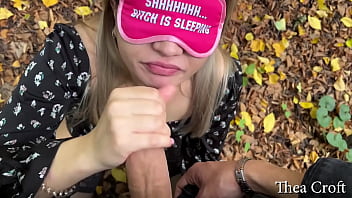 Preview 4 of 6 Ke - Fucked big ass MILF in stockings outdoors in public and cum in her mouth