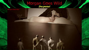 Preview 4 of Vintage Japanese 1990 - Morgan Goes Wild &ndash_ Tiny people spying on me - Free preview
