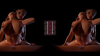 Preview 3 of 16 Bars Girl Sexxx Video - VReal 18K Double Penetration with Anal Strapon - FFM Threesome - Featuring Alexa Bliss,  Harley Quinn