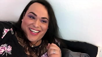 Preview 1 of Cums On Mia Khalifa - Sexy BBW Kitten Goes Down on Trans Girl (TRAILER)