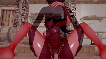 Preview 4 of Dress Gir - 3D HENTAI | BIG ASS | BIG TITS | PONYTAIL