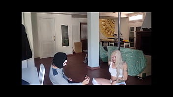 Preview 1 of Real Casero Incest Porn - Chantal Channel and her pole dance&#039_s teacher