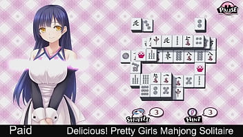 Preview 3 of Seaxi Movies Girls Nam Lest - Delicious! Pretty Girls Mahjong Solitaire Yuno
