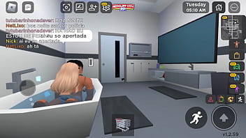 Preview 2 of Mature Mms - pau grande e grosso do neg&atilde_o entrando na bucetinha da loirinha apertadinha e com habilidade