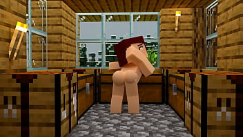 Preview 1 of Brazzers House Episode Ava Adams - SEX IN MINECRAFT XXX