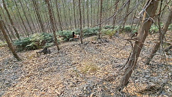 Preview 1 of Addis Abana - Cuckold wife fucks stranger in a forest