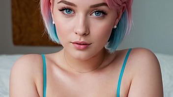 Preview 3 of Ass Masturbate Teen - Exhibitionist Virtual Girlfriend Mia Pink A.I. Generated